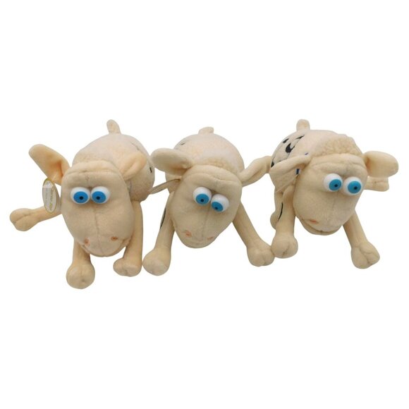 3 Vintage Curto Toy Serta Counting Sheep Plush Lot with Tags 1 13 29 Advertising - Picture 1 of 9